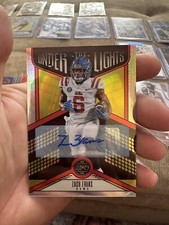 2023 Panini Legacy - Under the Lights Silver Autographs #UL-ZEV Zach Evans (AU,