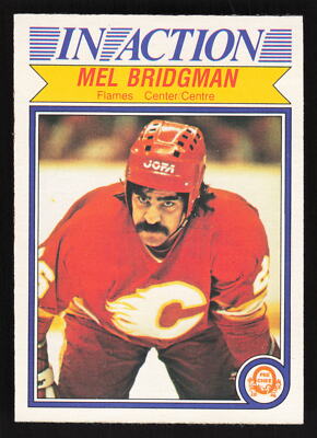 1982-83 O-Pee-Chee #40 Mel Bridgman Card TCCCX