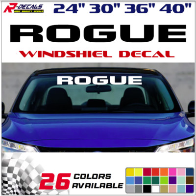 Windshield decal car sticker banner graphics window for or fits Nissan ROGUE
