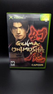 Genma Onimusha for Microsoft XBOX Tested Authentic