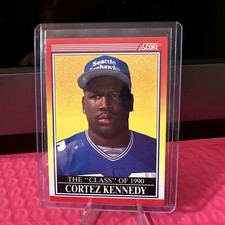 1990 Score #616 Cortez Kennedy Seattle Seahawks Football Card
