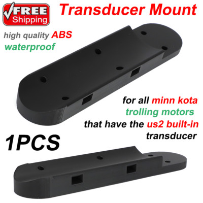 For Lowrance Active Imaging 3-In-1 Minn Kota Transducer Mount , ABS , Waterproof