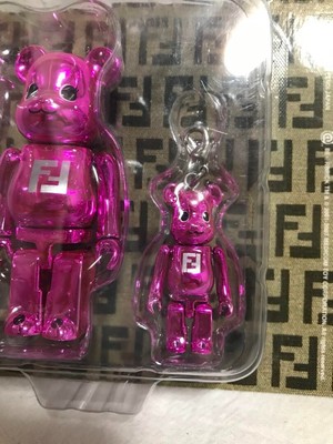 Bearbrick FENDI FOREVER Pink 100% 50% SETBE@RBRICK Medicom Toy | eBay