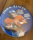 1986 John Elway Denver Broncos Super Bowl XXI 21 button 3" AFC Champs Mint — photo 1