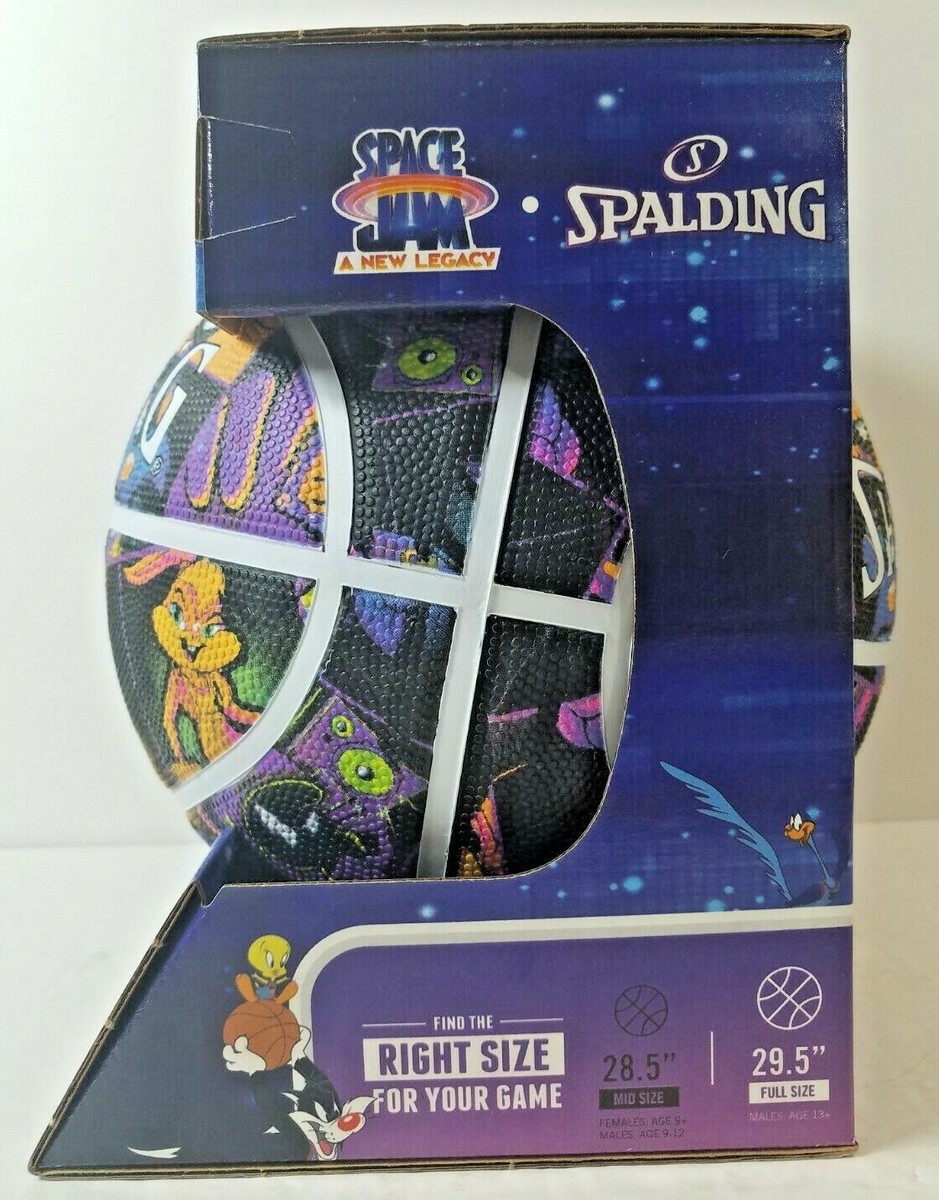 Spalding SPACE JAM Tune Squad 29.5'' Basketball Full Size 7 Indoor