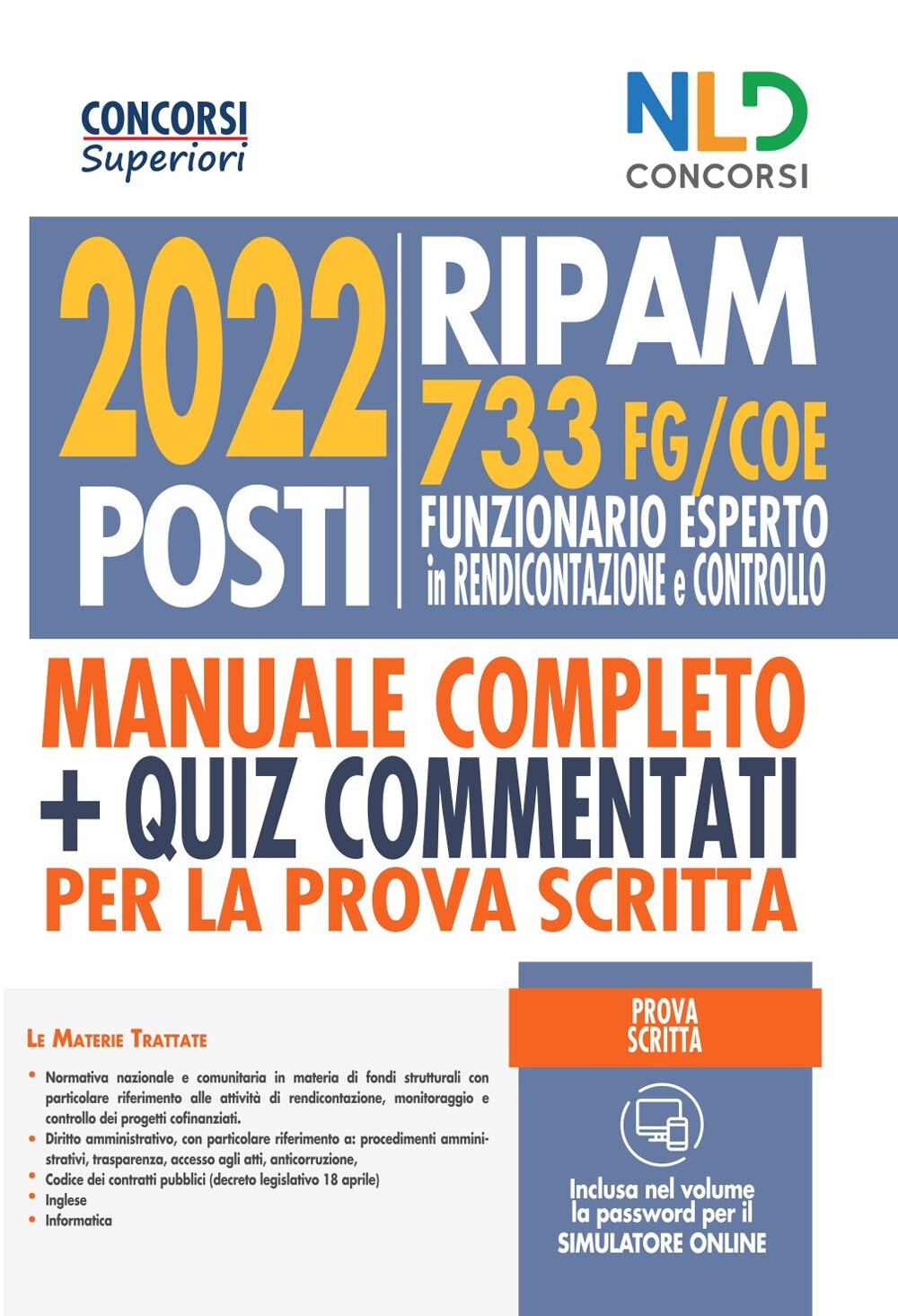Concorso 2022 posti Ripam: manuale 733 posti funzionari esperti in rendico...