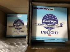 (Very Rare) 1:200 InFlight200 Pan AM B727-200 N4738 (Poshied) Model With Stand