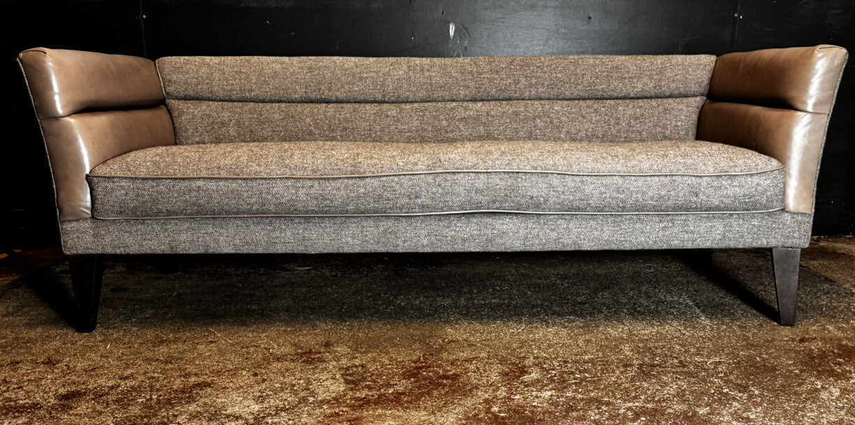 TETRAD Tetrad Rannoch GRAND John Lewis Harris Tweed Taupe Leather eBay