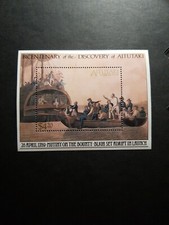 TIMBRE AITUTAKI POLYNESIE 28 AVRIL 1789 BLOC N°73 NEUF ** LUXE MNH 1989