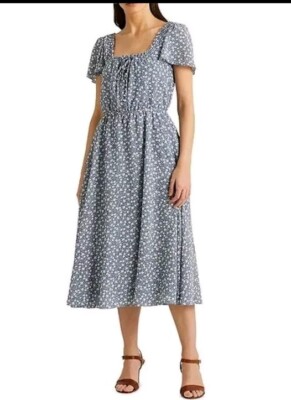 ralph lauren floral crepe midi dress Ralph Lauren Women's Floral Crepe Midi Dress
