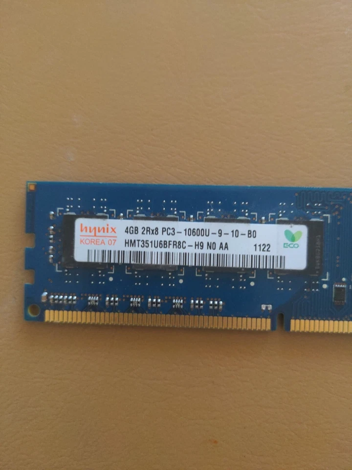 SK HYNIX 16GB (4x4GB) 2Rx8 PC3-10600U DDR3 DESKTOP Memory RAM - Image 2 of 3