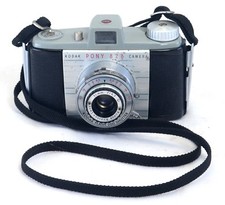 EASTMAN KODAK PONY 828 Vintage Rangefinder Film Camera Anaston 51mm f/4.5 Lens