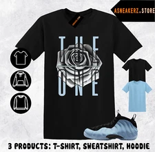 Shirt To Match Foamposite One Psychic Blue Sneaker Matching Tee The One T-Shirt