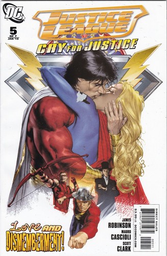 Justice League Cry For Justice #3 , #4 AND #5 DC 2009 GREEN ARROW LANTERN MORE - Picture 3 of 7