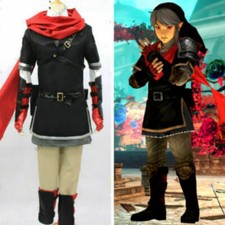 Legend of Zelda Hyrule Warriors Dark Link outfit Cosplay Costume Uniform Custom: