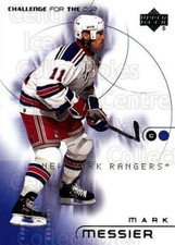 2001-02 UD Challenge for the Cup #57 Mark Messier