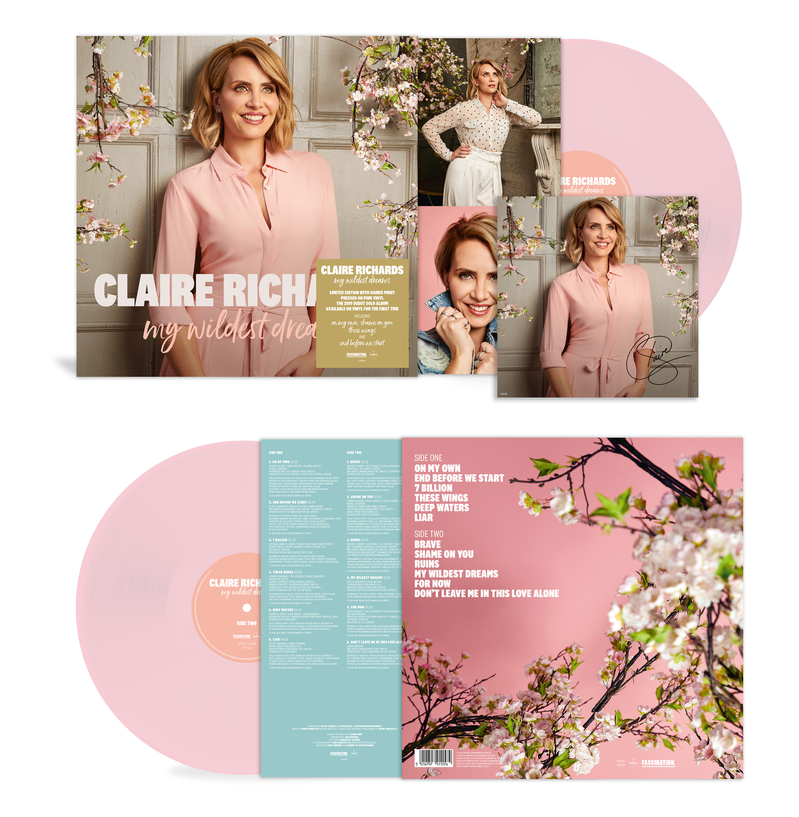 Claire Richards My Wildest Dreams (Signed Edition) (Vinyl LP)