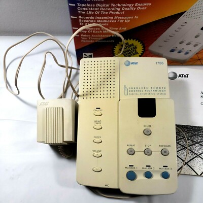 その他 A&T AT&T Digital Answering System Model 1756 | eBay