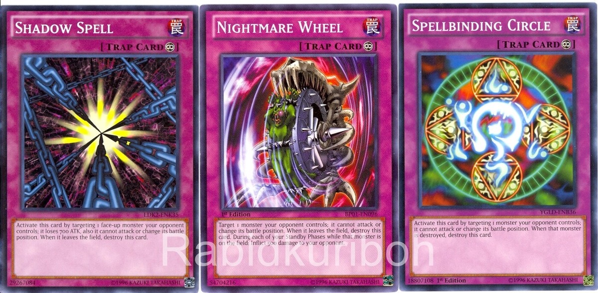 yugioh deck wheel Nightmare + Shadow Spell + Spellbinding Circle -- Set Yu-Gi-Oh! Wiki - Wheel Synchron