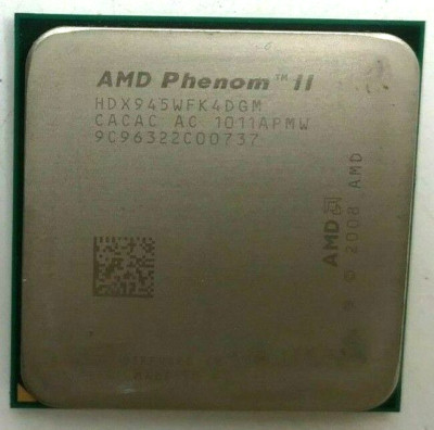 AMD Phenom II X4 945  HDX945WFK4DGM - Quad Core - 3,00 GHz - Sockel AM3 #1099
