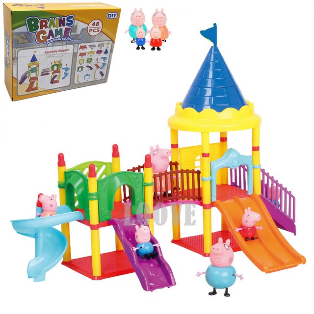 peppa pig outdoor playset
