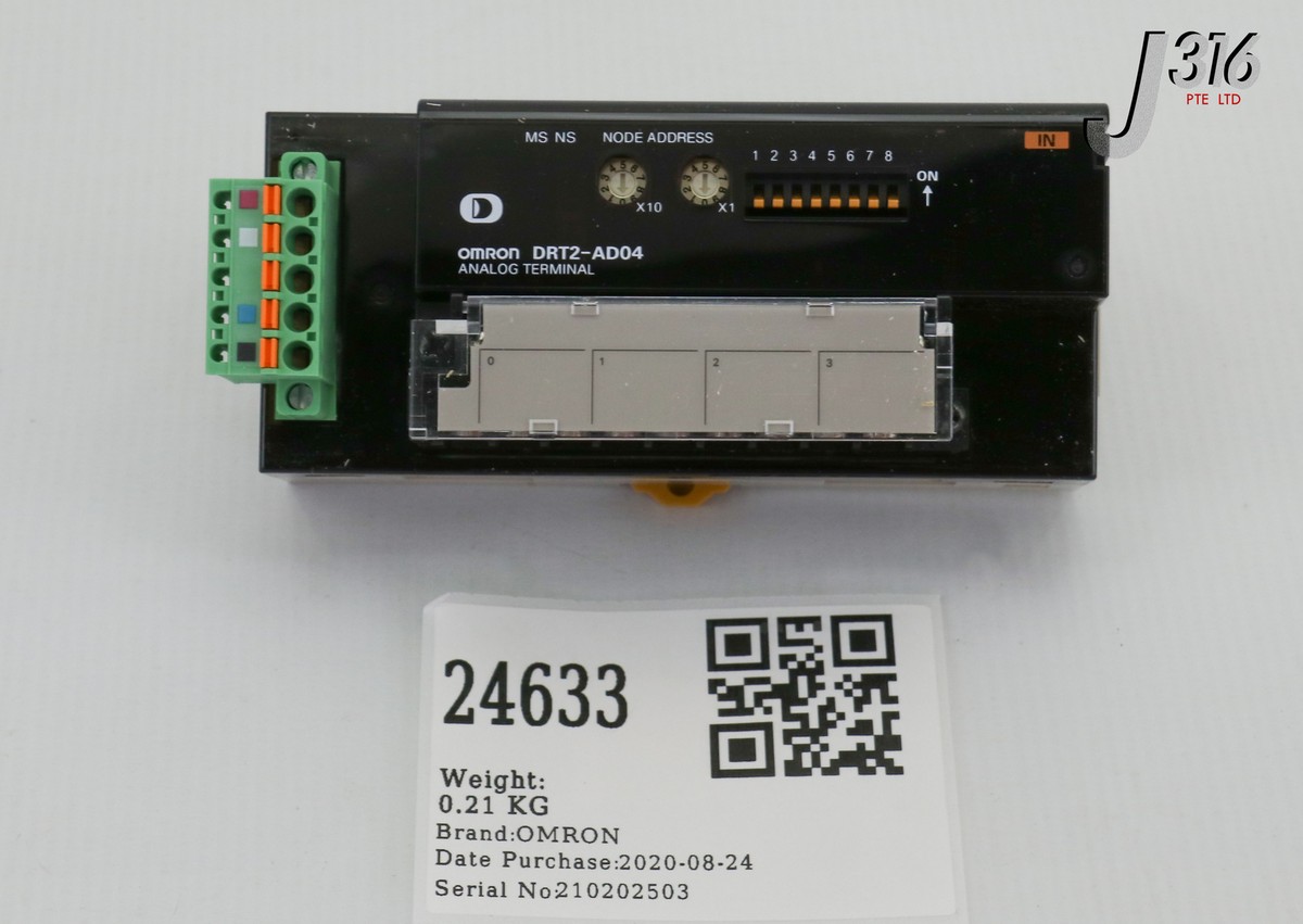 【/】 24633 OMRON ANALOG INPUT, DEVICENET 4-PT (NEW) DRT2-AD04 | eBay