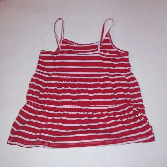 Juego de 2 camisetas sin mangas para niñas Route 66 rojo blanco azul sin mangas niños Foto 4 de 4