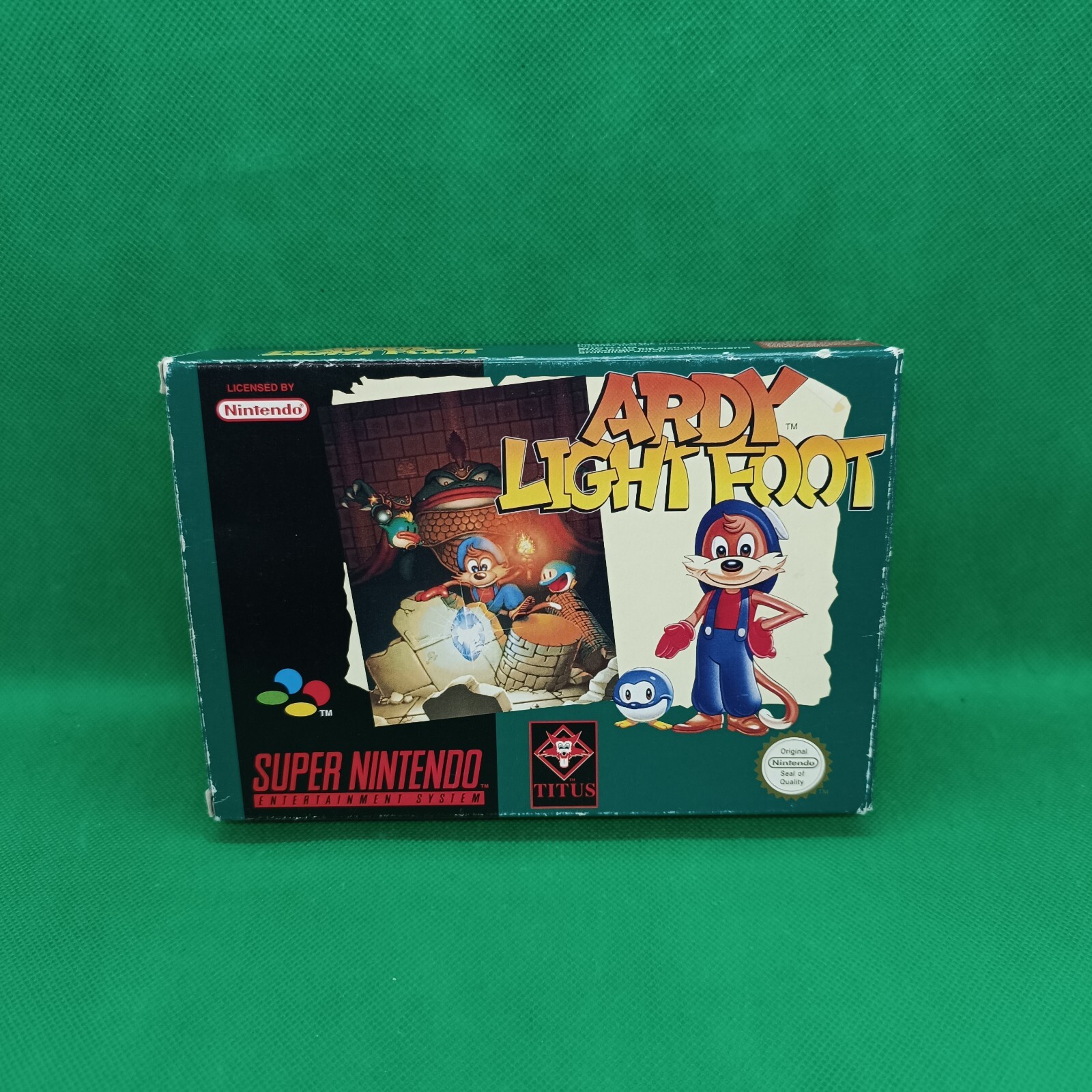 SUPER NINTENDO - ARDY LIGHT FOOT (complet)