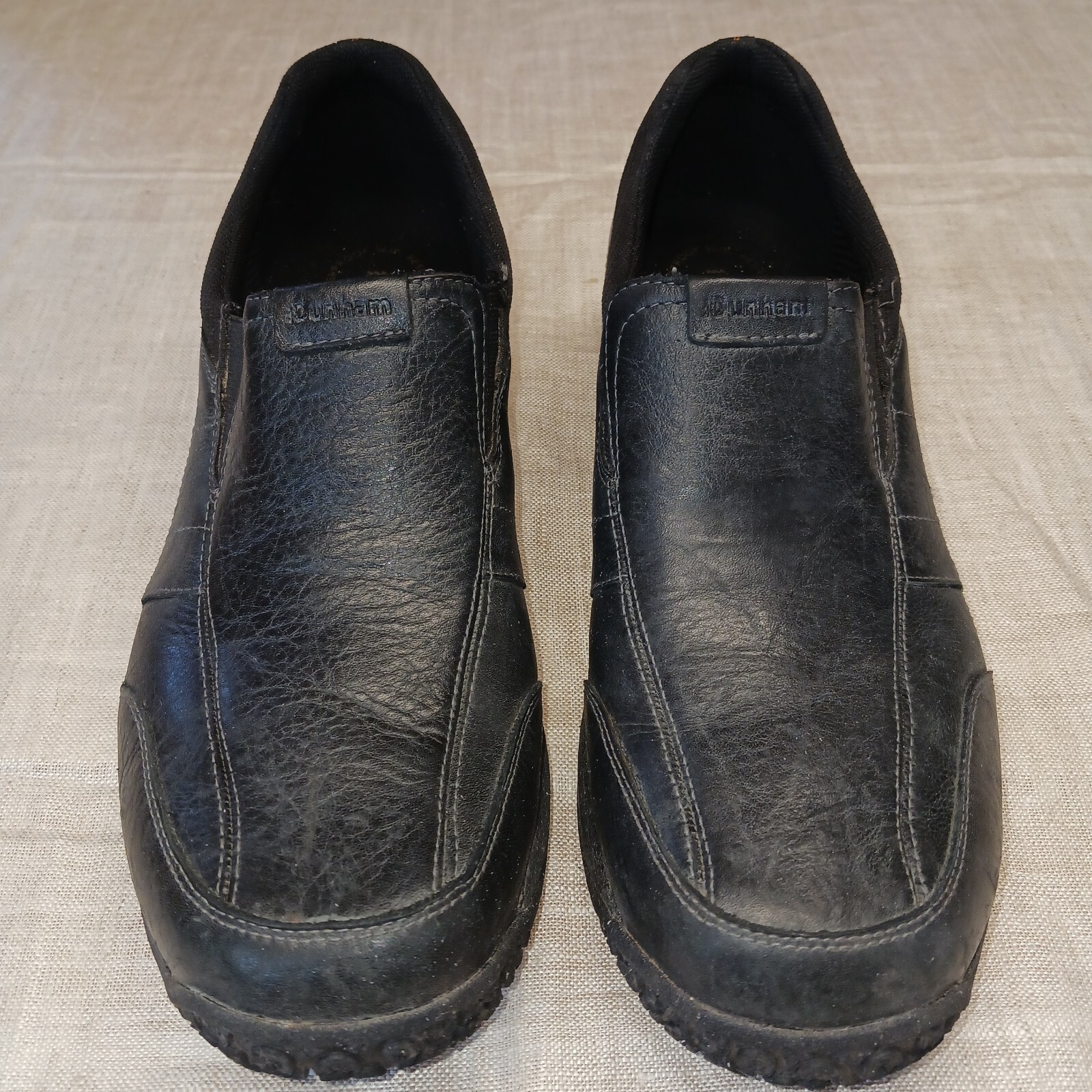 Dunham By New Balance Mens Size 15 Ludlow Litchfield Black Slip-On Shoes DAN04BK thumbnail 3