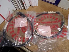 2xDatsun#36500-B5001,36510-B5001 1972-75 PL620 E-Brake Cables Std-Bed LH/RH Rear