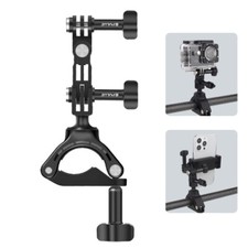 PULUZ Bike Cycling Bracket Mount with Phone Clamp for Phone  Sports Cameras
