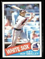 1985 Topps #26 Roy Smalley Card Chicago White Sox