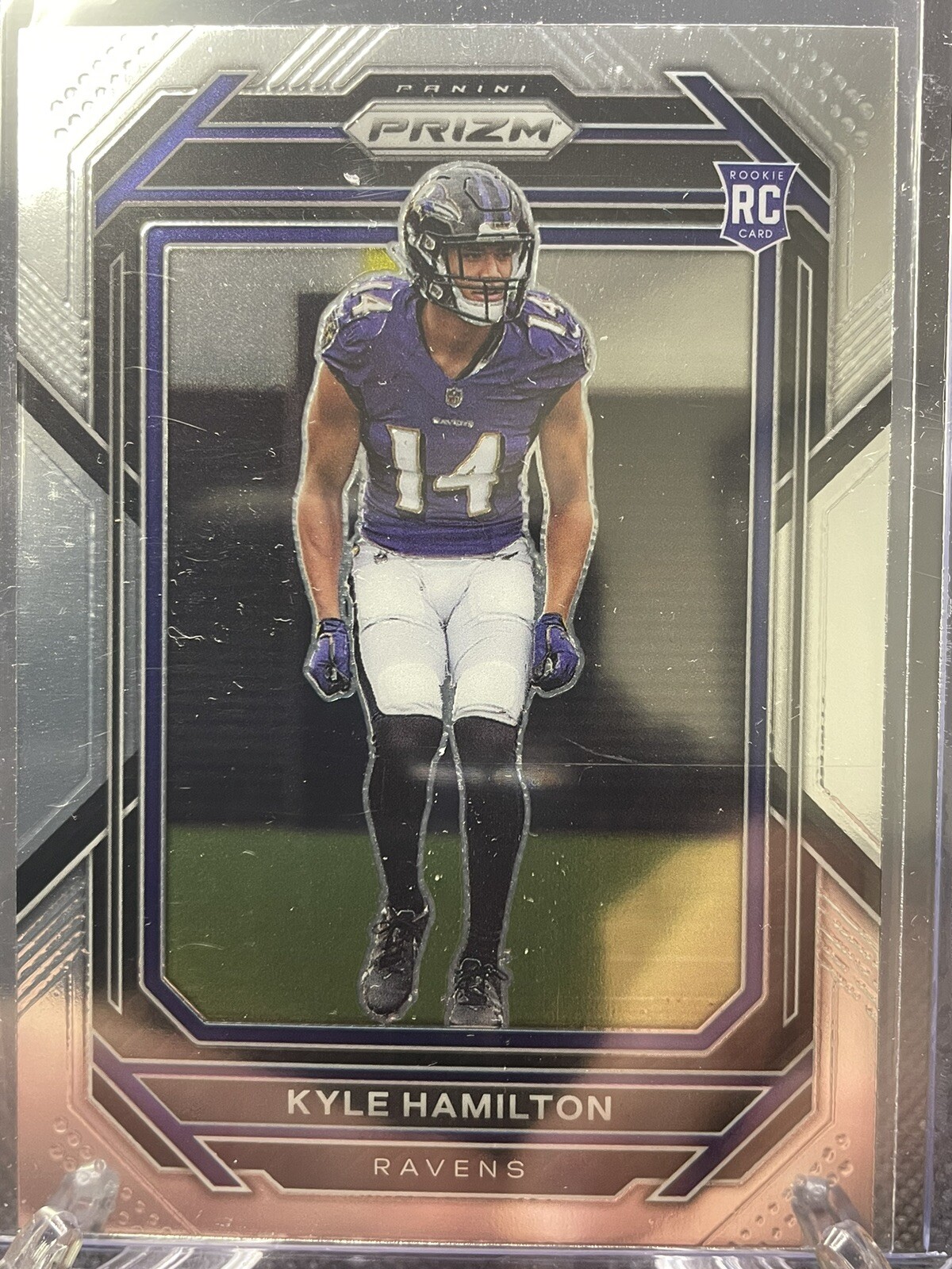 2022 Prizm Kyle Hamilton Rookie Ravens RC Base #342