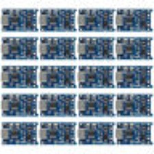 20pcs TP4056 5V 1A 18650 Lithium Battery Charging Board Module with Protection