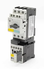 Siemens 3RV1021-0HA10 + 3RV1901-1E + 3RT1016-1BB41 + 3RT1916-1BB00 -used- 