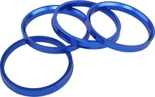 65.1 to 73.1 Aluminium Blue Wheel Hub Centric Rings OD 73.1 / ID 65.1 Hubrings