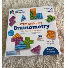Learning Resources STEM Explorers Brainometry Building Blocks 34 Pieces Ages 5 