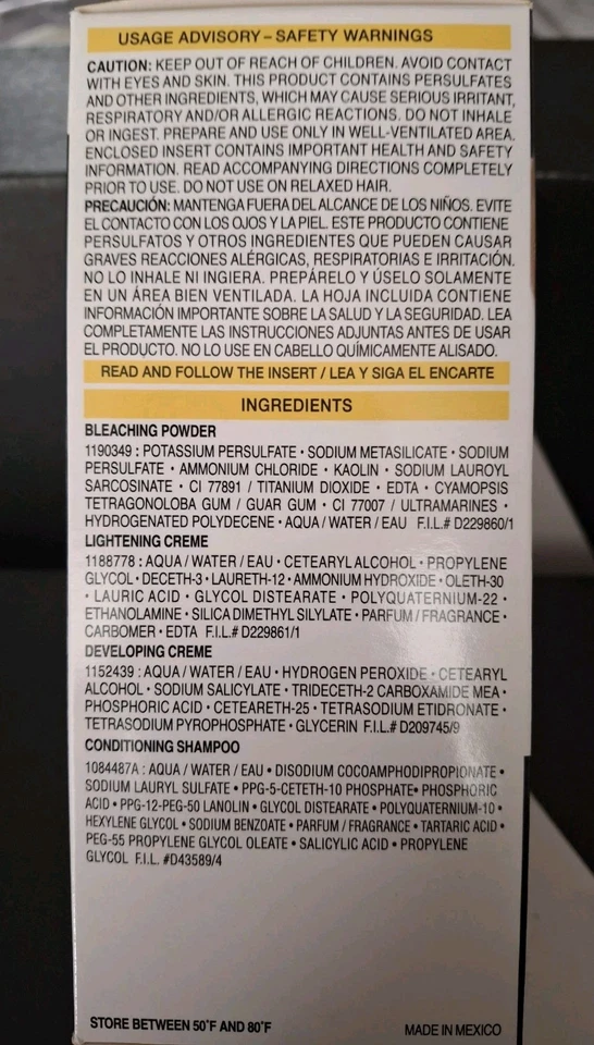 L'oreal Paris супер отбеливатель блондинка 200 крем осветления набор краска для волос цвет Loreal - Изображение 3 из 4