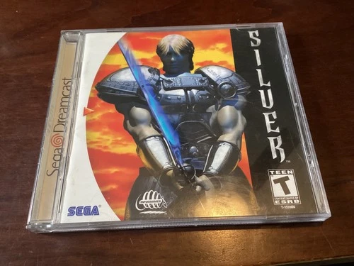 Silver Sega Dreamcast Game CiB Tested