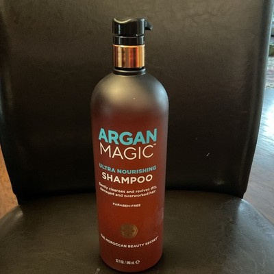 Argan Magic Ultra Nourishing Paraben-Free Shampoo with Argan Oil 32 fl oz