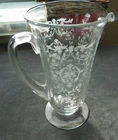 Fostoria NAVARRE Etch 48 oz Pitcher #5000 Jug Elegant Depression Glass