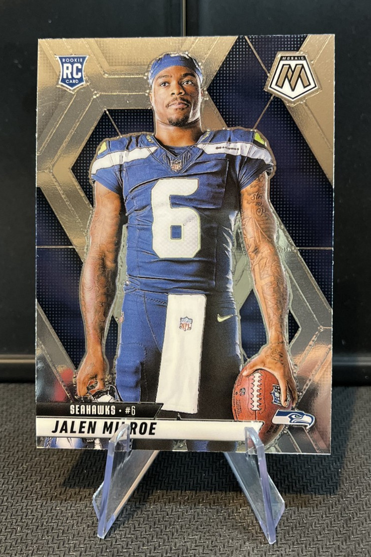 2025 Panini Mosaic #283 Jalen Milroe Rookie Variation (RC) - Seattle Seahawks