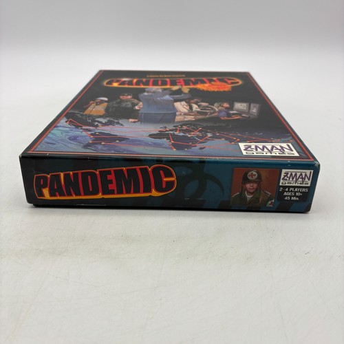 Pandemic First Edition COMPLETE Z-Man Games 2007 Strategy Cooperative - Picture 6 of 9