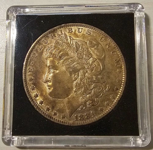 1881-O $1  MORGAN DOLLAR, XF, FREE SHIPPING