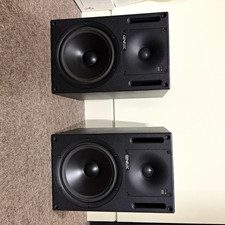Genelec HT208B Active Studio Monitor Speakers Pair Black RCA XLR Wired
