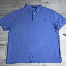 Polo Ralph Lauren Big  Tall 2XB Blue Short Sleeve Polo Shirt