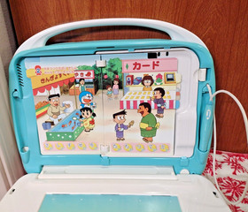 SEGA ADVANCED Pico Beena CONSOLE WORKS! AV Cables Have Tangling Problems!