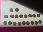 Indian Head Penny LOT of 19!  All Circulated.  All Different Dates!