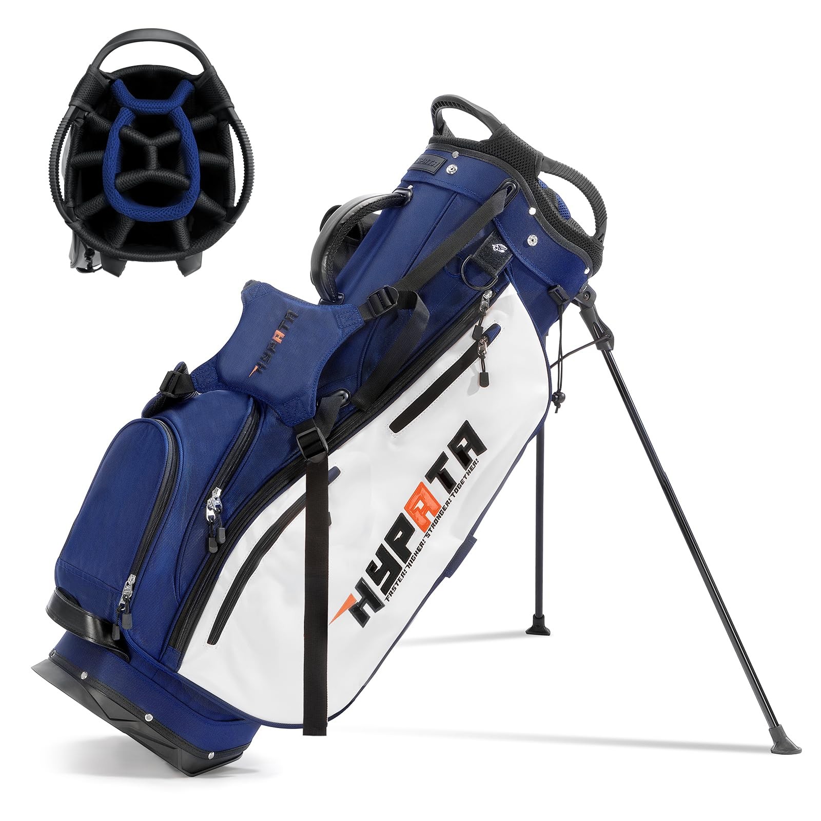 Bags For Men, Lightweight Golf Stand Bag With 8 Pockets, Coo