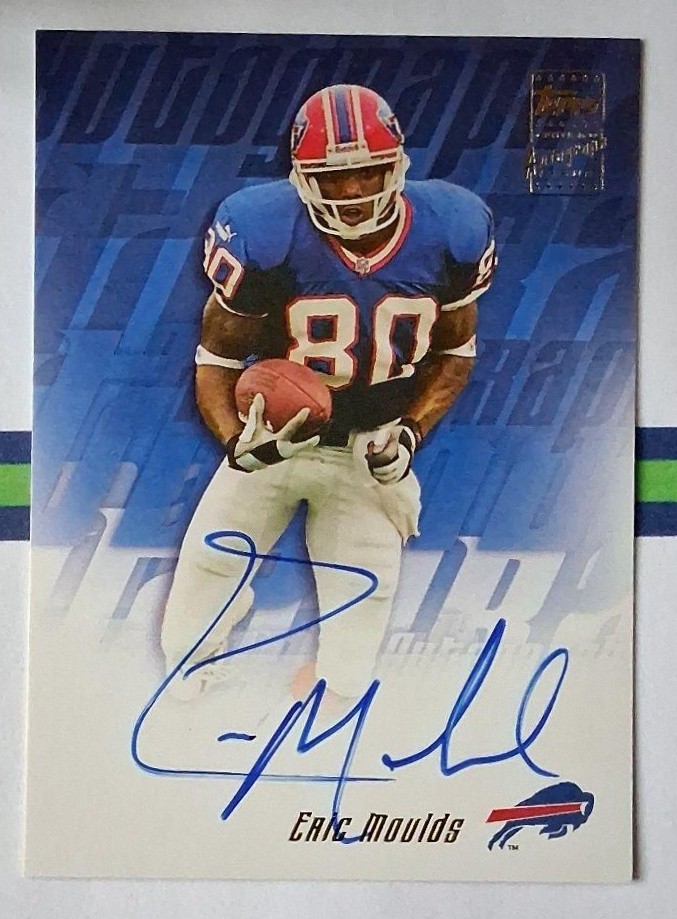 2001 Topps Eric Moulds Autograph #TA-EM Bills